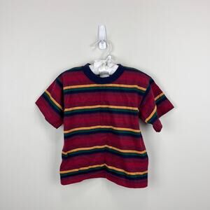 Vintage Cutecumber Short Sleeve Striped T-Shirt 3T